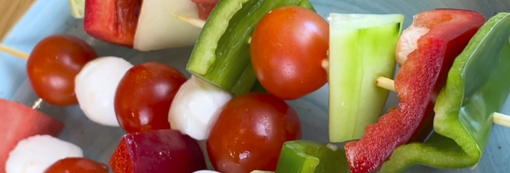 Recepta: aprèn a preparar broquetes originals i saludables!