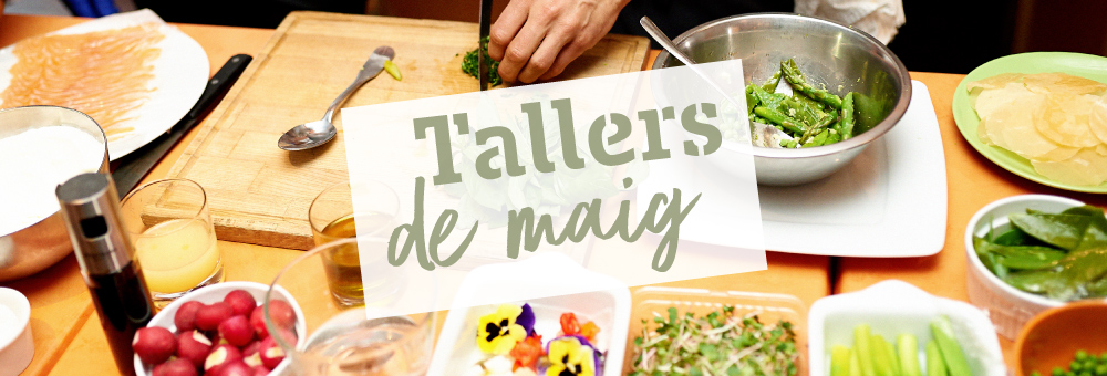 Descobreix i participa en els tallers i activitats de maig que hem preparat per a tu!