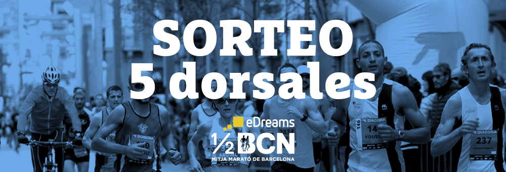 ¡Gana tu dorsal y participa en la Mitja Marató de Barcelona!