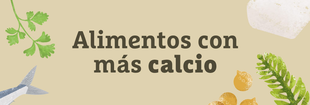 Los alimentos que debes comer para tener calcio