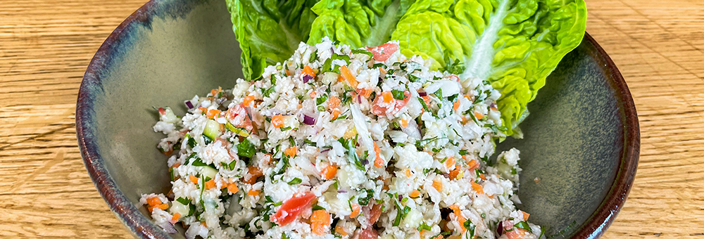 Tabule de coliflor: ¡te sorprenderá!