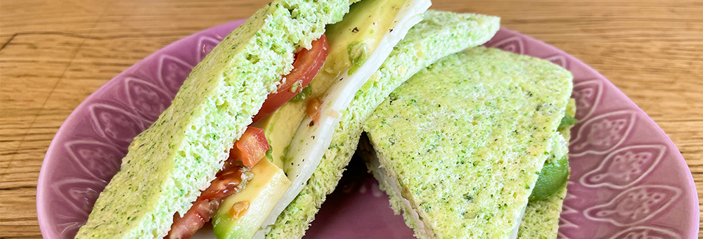 Pa de bròquil, sense forn i en menys de 5 minuts