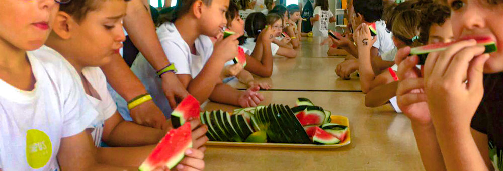 La Fundació Ametller Origen continua amb el programa ‘Menja sa en família’ als casals d’estiu