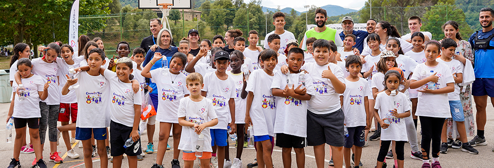 Fem camí amb The Ricky Rubio Fundation per promoure uns hàbits saludables entre els més petits