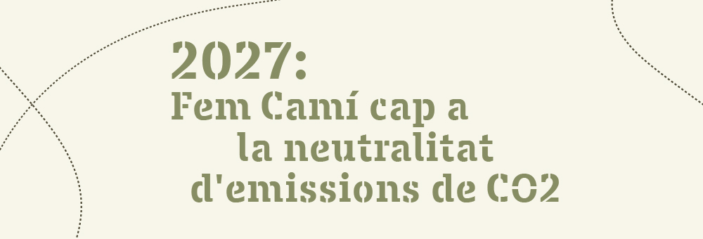 Reduïm un 31% les emissions directes de carboni durant l’última dècada