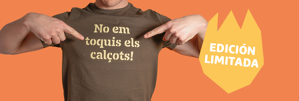 ¡Este año sí! Luce la camiseta oficial de edición limitada de la temporada de calçots