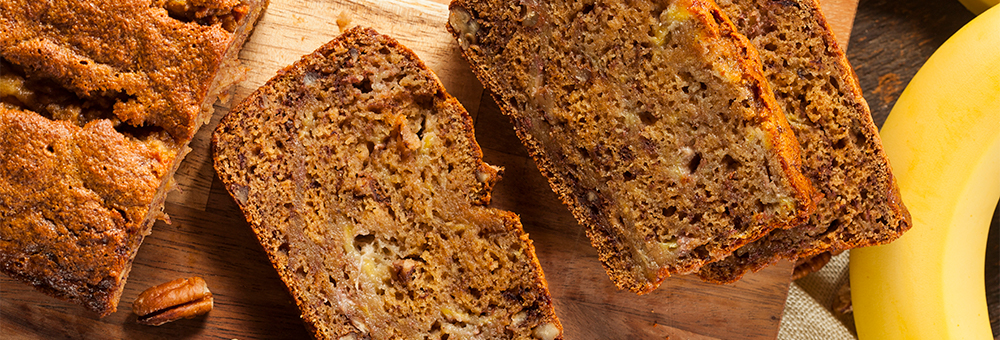 Banana bread, una receta deliciosa y saludable