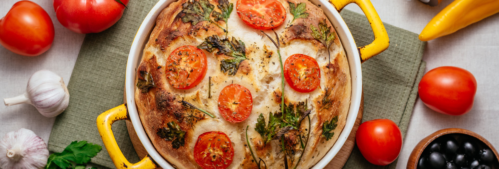 Dona la volta a l’entrepà clàssic amb aquesta focaccia