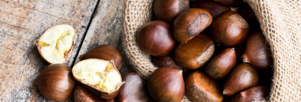 Castañas en el airfryer en sólo 3 pasos