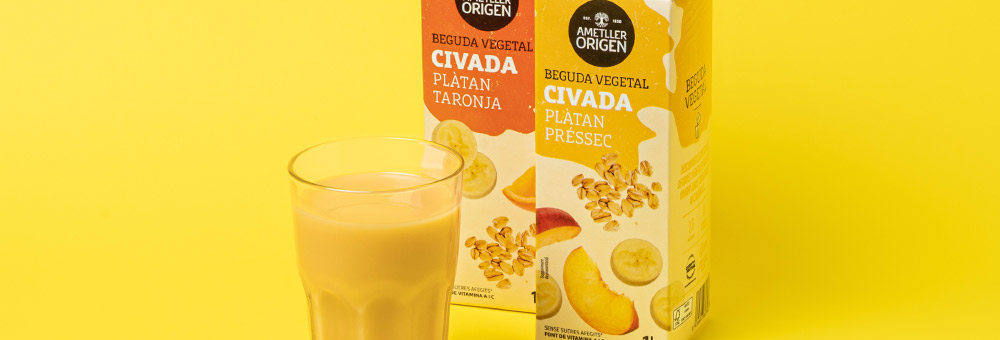 ¡Prueba las nuevas bebidas vegetales de avena y fruta!