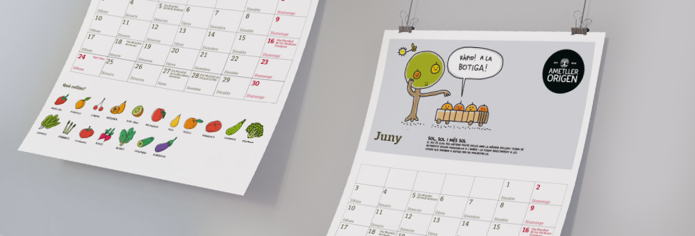 Ja està disponible el calendari mensual de juny