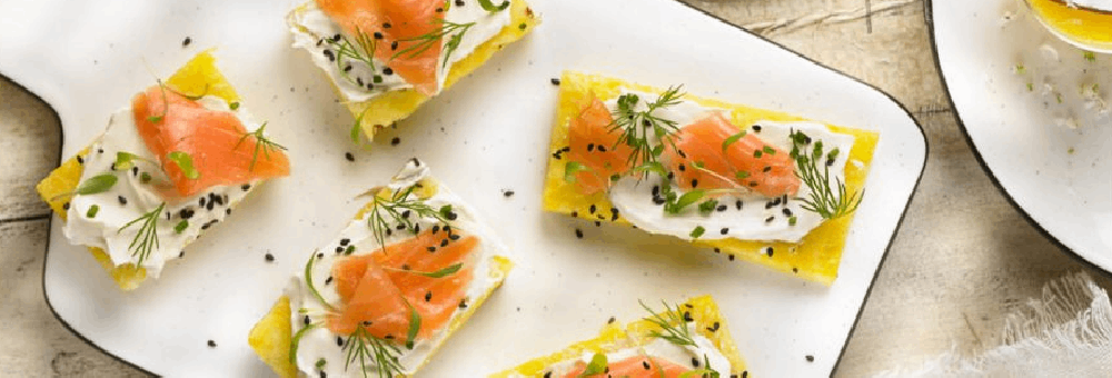 Prepara aquests canapès de pinya amb mascarpone i salmó fumat i sigues l’enveja dels teus convidats!