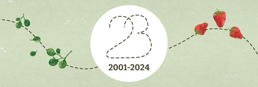 23 años caminando juntos: ¡gracias!