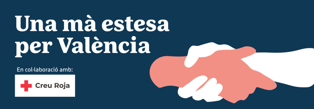 Posa el teu granet de sorra pels afectats de la DANA